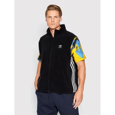 Εικόνα του adidas Γιλέκο adicolor 3 Stripes HK7392 Μαύρο Relaxed Fit