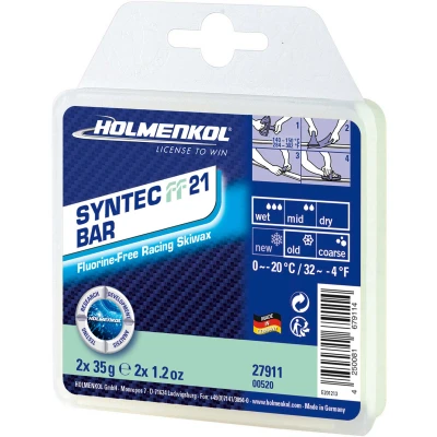 Εικόνα του Holmenkol Syntec FF 21 Bar 2x35g Κερί για σκι και snowboard