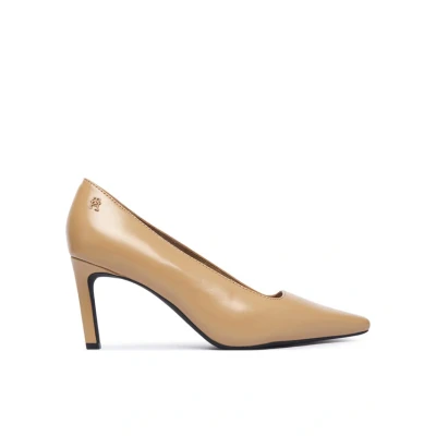 Εικόνα του Tommy Hilfiger Γόβες Squared Toe High Heel Lth Pump FW0FW09510 Ανοιχτό καφέ