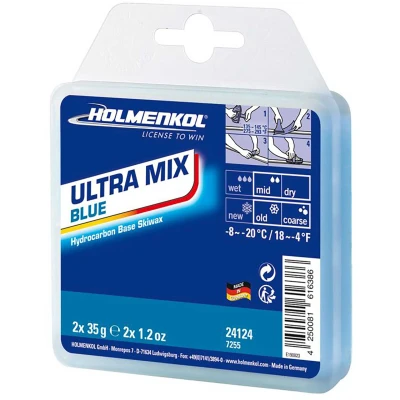 Εικόνα του Holmenkol Ultramix Blue 2 x 35g Κερί για σκι και snowboard