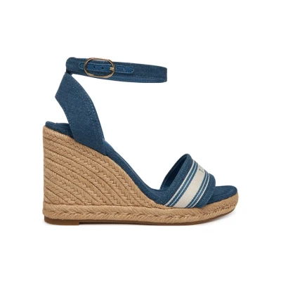 Εικόνα του Tommy Hilfiger Εσπαντρίγιες High Wedge Espad Webbing FW0FW09342 Μπλε