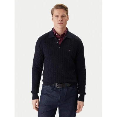 Εικόνα του Tommy Hilfiger Πουλόβερ Classic MW0MW41955 Σκούρο μπλε Regular Fit