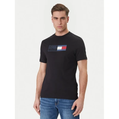 Εικόνα του Tommy Hilfiger T Shirt Brand Love Box MW0MW42366 Μαύρο Regular Fit