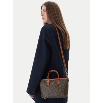 Εικόνα του Tommy Hilfiger Τσάντα Th Monoplay Mini Tote Le AW0AW18848 Μαύρο