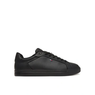Εικόνα του Tommy Hilfiger Lightweight Sneaker, Άνδρες, Μέγεθος: 43, Triple black - Παπούτσια