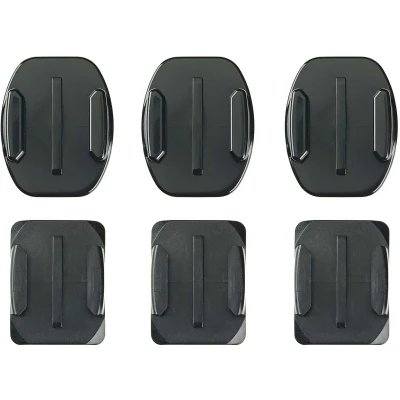 Εικόνα του GoPro Curved + Flat Adhesive Mounts Αξεσουάρ κάμερας κράνους