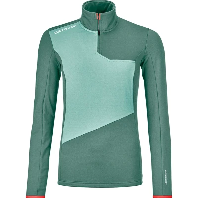 Εικόνα του Γυναικείο λαιμό με φερμουάρ Ortovox Fleece Light ondergoed tops