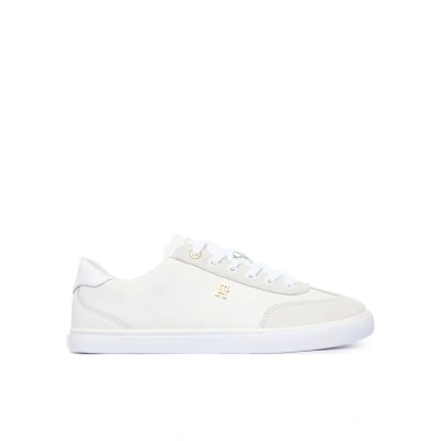Εικόνα του Tommy Hilfiger Αθλητικά Th Chic Low Vulc FW0FW09391 Κρεμ