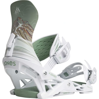 Εικόνα του Jones Aurora White Art 24/25 Δεσίματα Snowboard