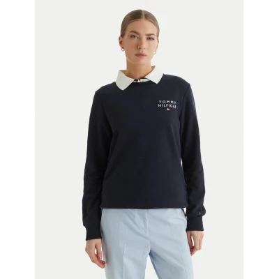 Εικόνα του Tommy Hilfiger Μπλούζα UW0UW04521 Σκούρο μπλε Regular Fit