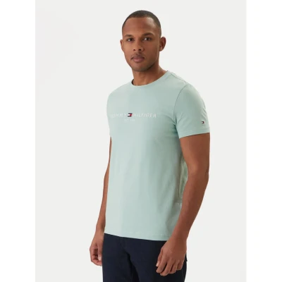 Εικόνα του Tommy Hilfiger T Shirt Logo MW0MW11797 Πράσινο Regular Fit
