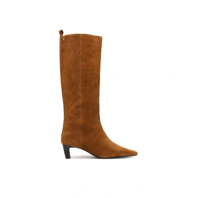 Εικόνα του Tommy Hilfiger Kitten HEEL HIGH BOOT, Γυναίκες, Μέγεθος: 39, Ginger clay - Παπούτσια