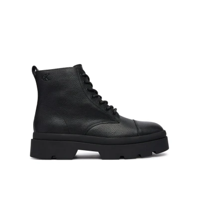 Εικόνα του Calvin Klein Lugged MID LACE UP, Άνδρες, Μέγεθος: 43, Triple black - Παπούτσια