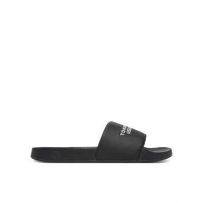 Εικόνα του Tommy Hilfiger Παντόφλες Raised Pool Slide FM0FM05761 Μαύρο