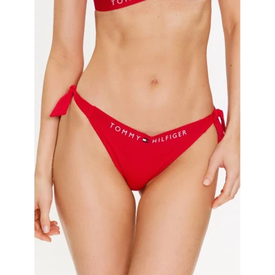 Εικόνα του Tommy Hilfiger Side Tie Μπικίνι Κάτω Μέρος Κόκκινο