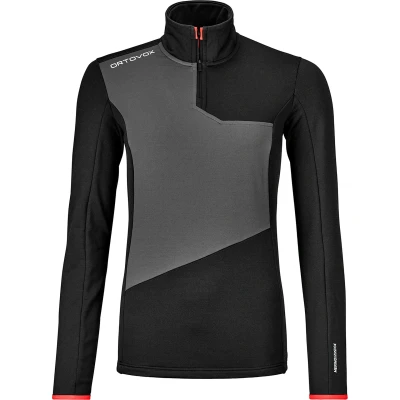 Εικόνα του Γυναικείο λαιμό με φερμουάρ Ortovox Fleece Light ondergoed tops