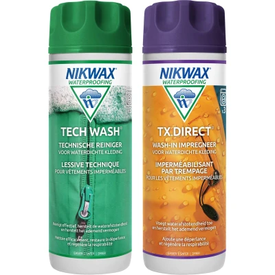 Εικόνα του Nikwax 300ml Tech Wash / TX.Direct Twin Pack Είδη συντήρησης για ρούχα