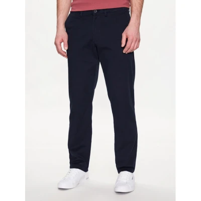 Εικόνα του Selected Homme Παντελόνι chino 16087665 Σκούρο μπλε Straight Fit