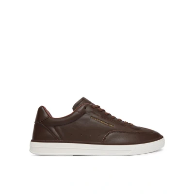 Εικόνα του Tommy Hilfiger Αθλητικά Th Lo Lux Lth Sneaker FM0FM05996 Καφέ