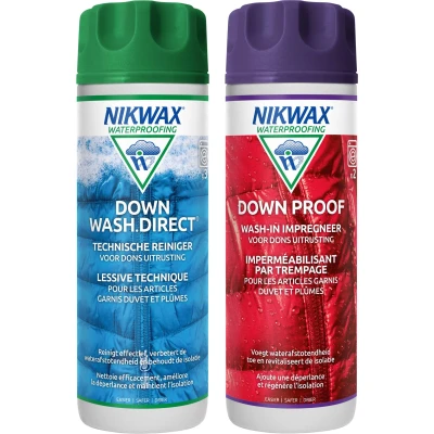 Εικόνα του Nikwax 300ml Down Wash.Direct / Proof Twin Pack Είδη συντήρησης για ρούχα