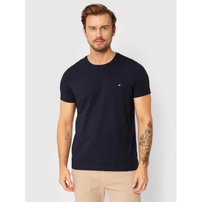 Εικόνα του Tommy Hilfiger T Shirt Core Stretch MW0MW27539 Σκούρο μπλε Slim Fit