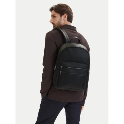 Εικόνα του Tommy Hilfiger Σακίδιο Th Woven Backpack AM0AM14093 Μαύρο