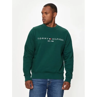 Εικόνα του Tommy Hilfiger Logo MW0MW11596 Ανδρική Μπλούζα Πράσινο