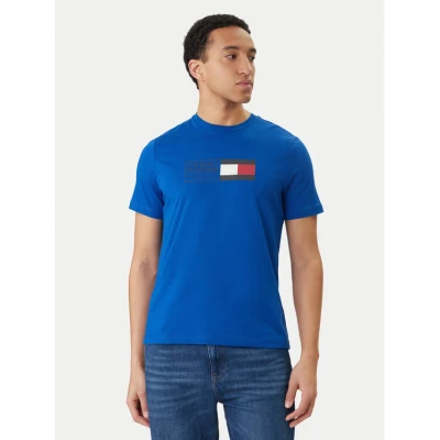 Εικόνα του Tommy Hilfiger T Shirt Brand Love Box MW0MW42366 Μπλε Regular Fit
