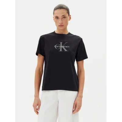 Εικόνα του Calvin Klein Jeans T Shirt Hero LV047B865G Μαύρο Regular Fit