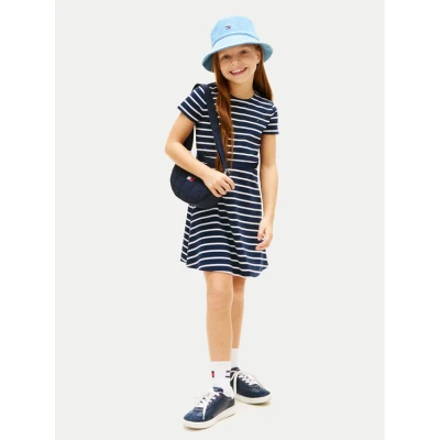 Εικόνα του Tommy Hilfiger Φόρεμα καθημερινό KG0KG09149 Σκούρο μπλε Regular Fit