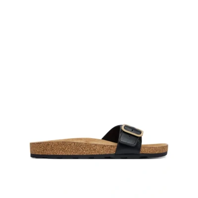 Εικόνα του Tommy Hilfiger Παντόφλες Cork Footbed Slip On Sandals FW0FW09344 Μαύρο