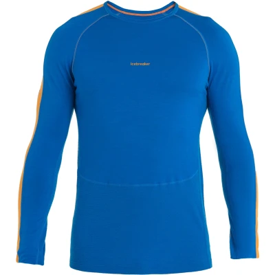 Εικόνα του Icebreaker Mens ZoneKnit 200 Long Sleeve Crewe ondergoed tops