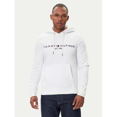 Εικόνα του Tommy Hilfiger Μπλούζα Logo MW0MW11599 Λευκό Regular Fit