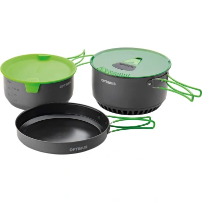 Εικόνα του Optimus Terra Camp 4 Cooking Pot Set Σετ μαγειρικής
