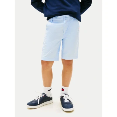 Εικόνα του Tommy Hilfiger Σορτς υφασμάτινο 1986 Essential KB0KB09641 Ανοιχτό μπλε Regular Fit