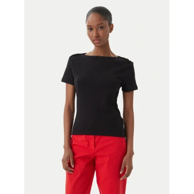 Εικόνα του Tommy Hilfiger T Shirt WW0WW49250 Μαύρο Slim Fit