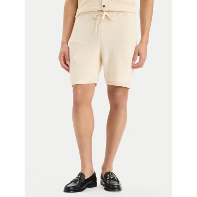 Εικόνα του Tommy Hilfiger Σορτς υφασμάτινο MW0MW42797 Κρεμ Regular Fit