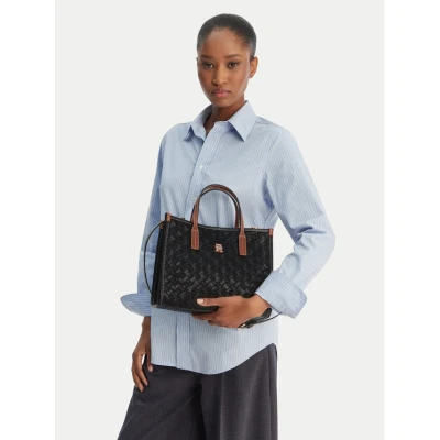 Εικόνα του Tommy Hilfiger Τσάντα Th City Mini Tote AW0AW18393 Μαύρο