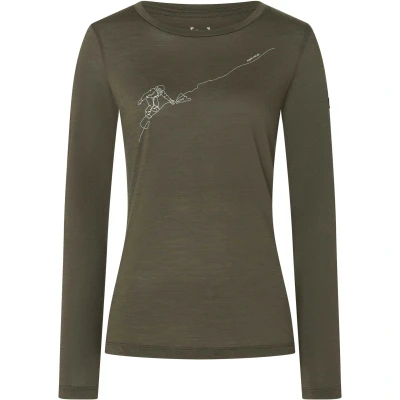 Εικόνα του Super.natural Boaeder Long Sleeve W ondergoed tops