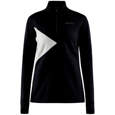 Εικόνα του Craft Advanced Nordic Wool Half Zip Women ondergoed tops