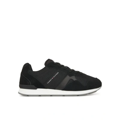 Εικόνα του Tommy Hilfiger Ανδρικά Αθλητικά Παπούτσια Runner Icon Mix FM0FM05679 Μαύρα