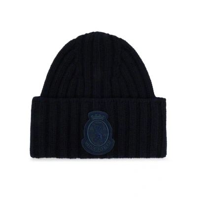 Εικόνα του Tommy Hilfiger Σκούφος Th Crest Fluffy AW0AW18210 Σκούρο μπλε