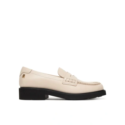 Εικόνα του Tommy Hilfiger Loafers Elettra Penny Leather FW0FW09360 Εκρού