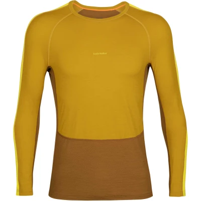 Εικόνα του Icebreaker Mens ZoneKnit 200 Long Sleeve Crewe ondergoed tops