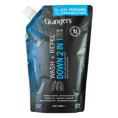 Εικόνα του Grangers Wash + Repel Down 2 σε 1 Θήκη 1L Είδη συντήρησης για ρούχα