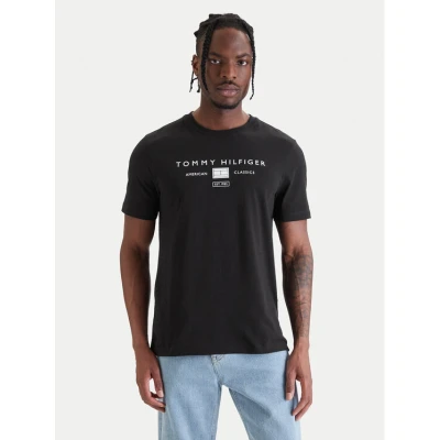 Εικόνα του Tommy Hilfiger T Shirt Brand Love MW0MW42365 Μαύρο Regular Fit