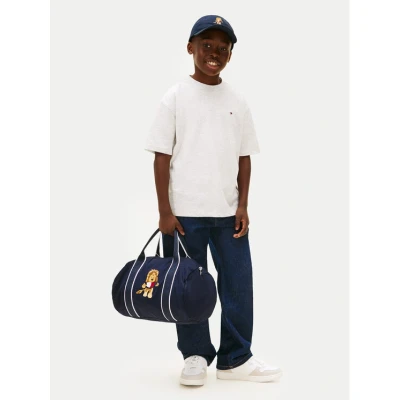 Εικόνα του Tommy Hilfiger Essential FLAG Embroidery Crew Neck T-Shirt Για Παιδιά Γκρι