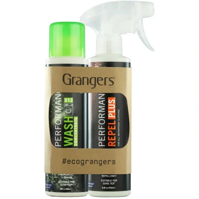 Εικόνα του Grangers Performance Wash + Repel Plus Spray Eco Twin Pack Είδη συντήρησης για ρούχα