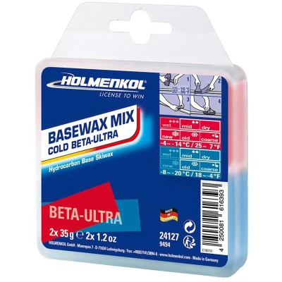 Εικόνα του Holmenkol Basewax Mix Cold 2x35g Κερί για σκι και snowboard