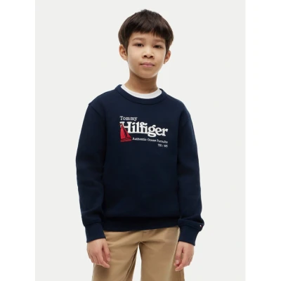 Εικόνα του Tommy Hilfiger Μπλούζα Embroidery Graphic KB0KB10506 M Σκούρο μπλε Regular Fit
